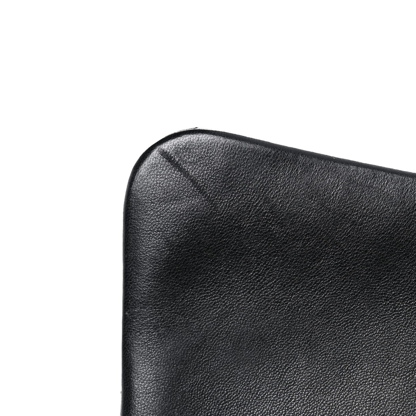 Lambskin Quilted Jumbo Double Flap Black