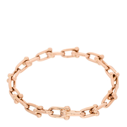 Tiffany 18K Rose Gold Small HardWear Link Bracelet 2 of 4