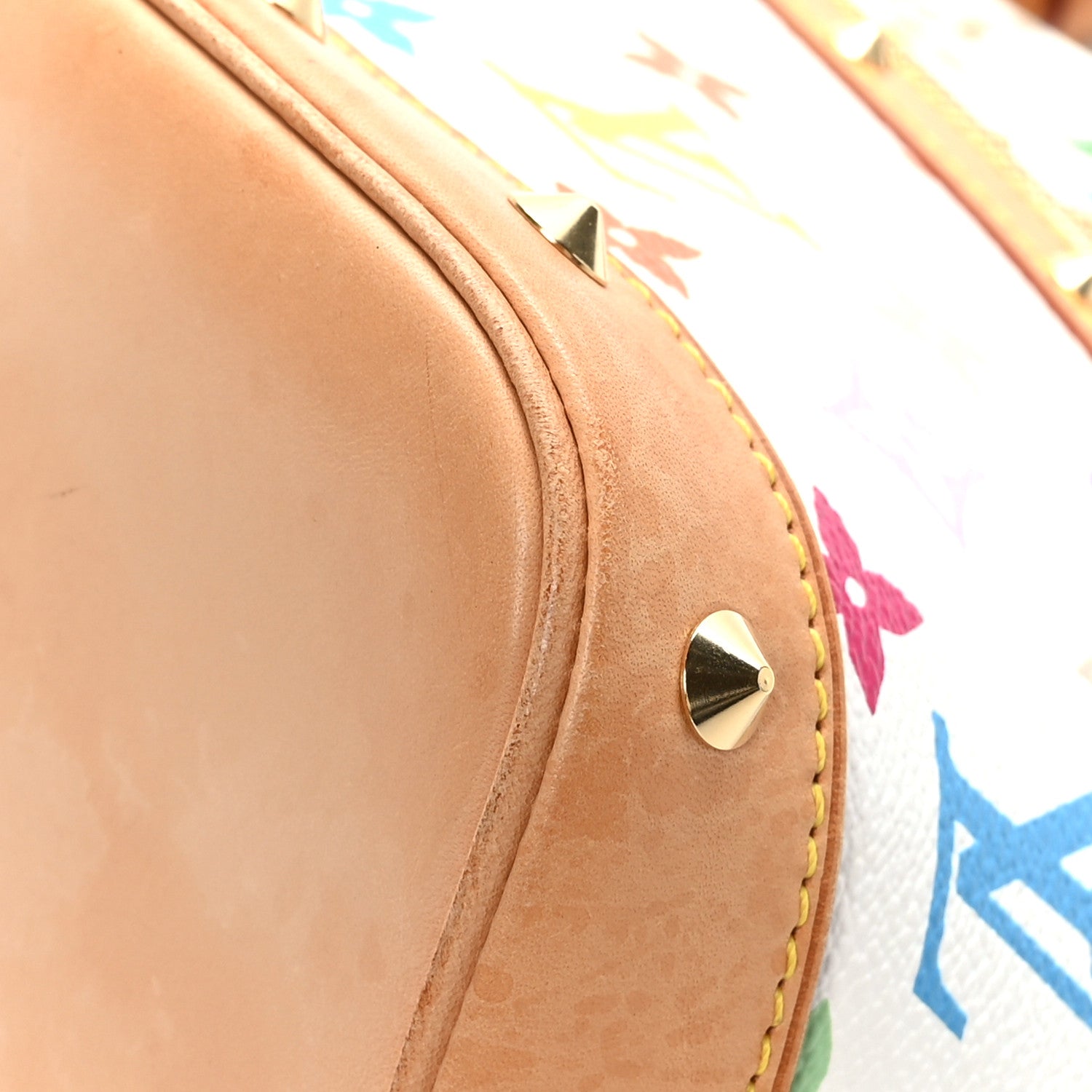 Louis Vuitton Monogram Multicolor Alma White 9 of 11