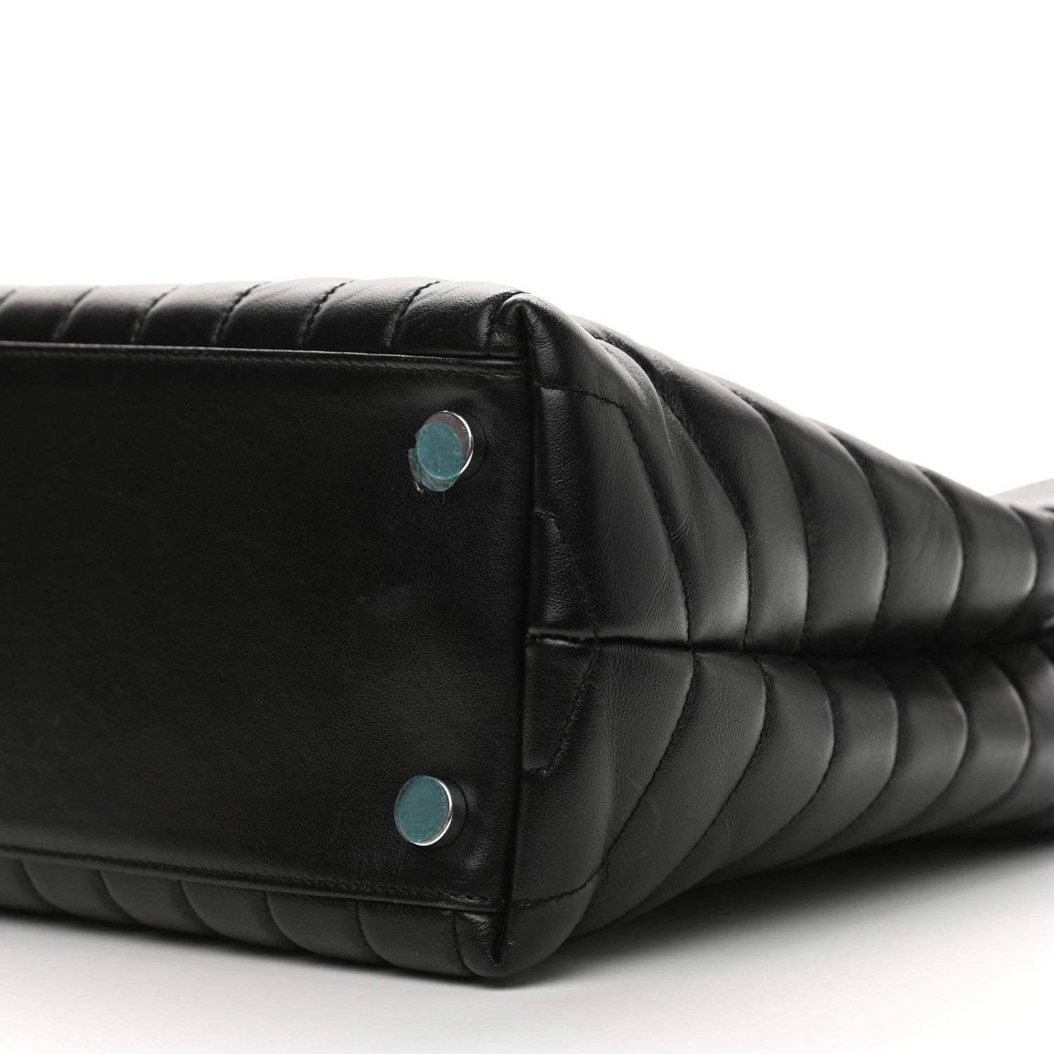 Saint Laurent Calfskin Y Quilted Monogram Large Loulou Shopper Black 11 of 11