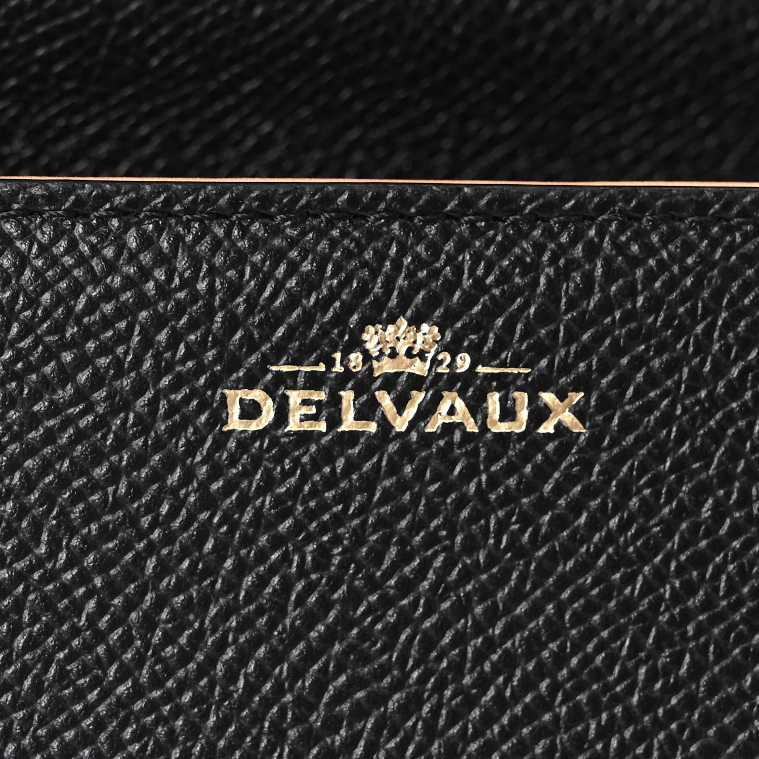 Delvaux Alpina Calfskin Toy Lingot Crossbody Black 6 of 11