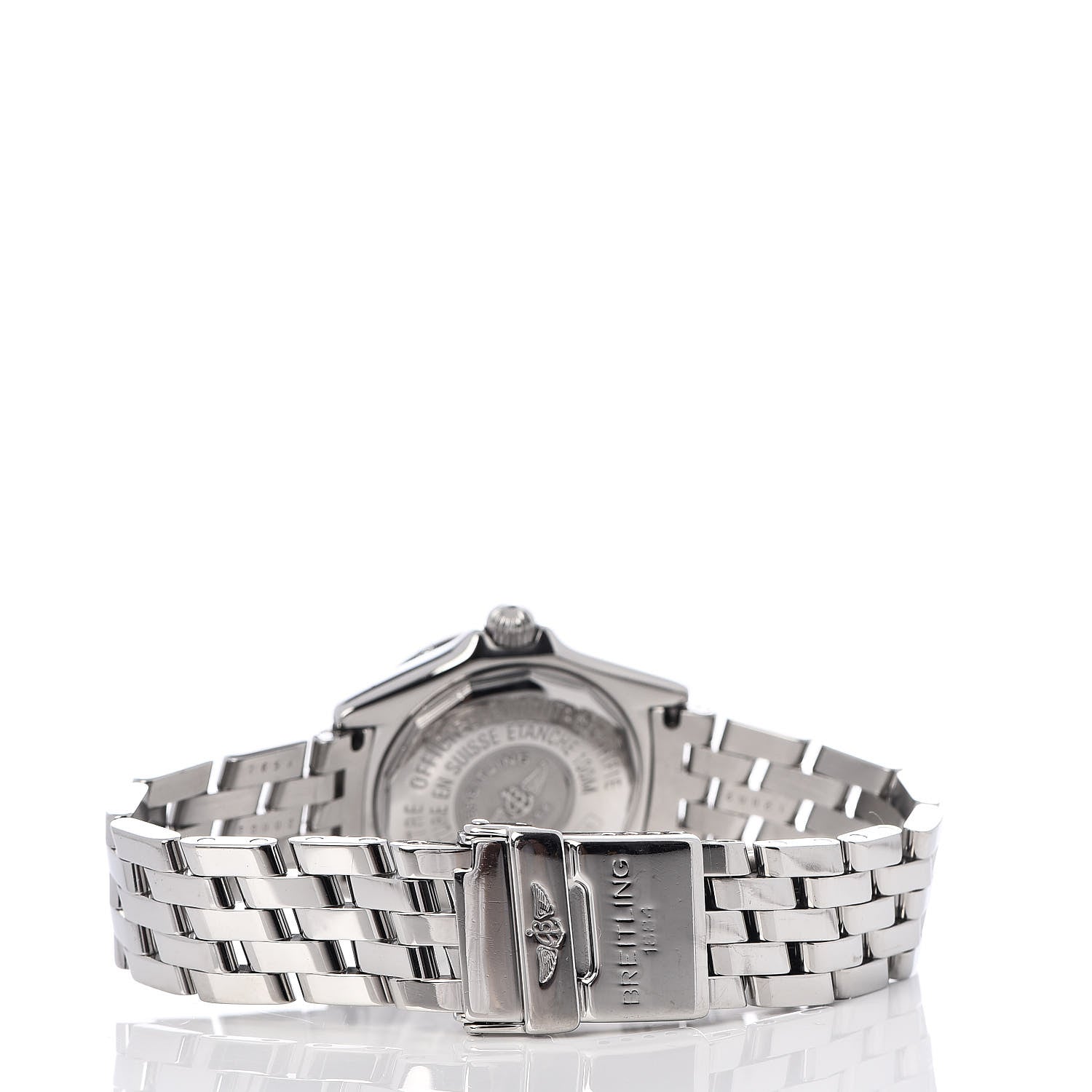 Breitling Stainless Steel Diamond Mother of Pearl 29mm Callistino Acie Quartz Watch A72345 4 of 5