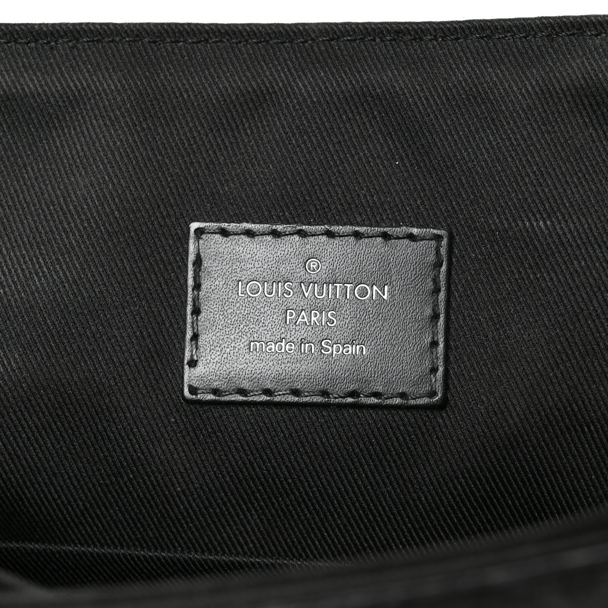 Louis Vuitton Monogram Eclipse District MM Black 5 of 8