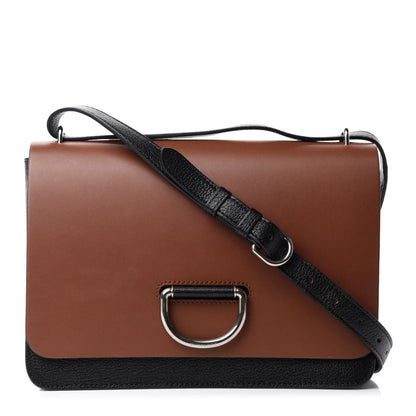 Burberry Goatskin Medium D-Ring Bag Tan Black 1 of 10