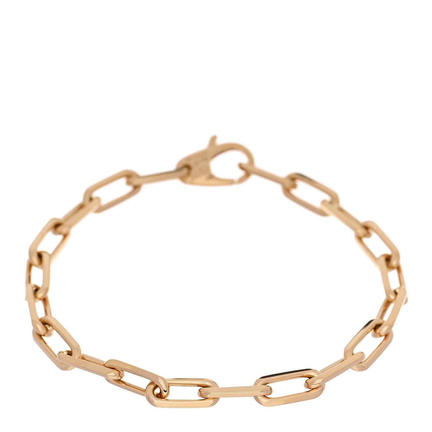 Cartier 18K Yellow Gold Santos de Cartier Link Chain Bracelet