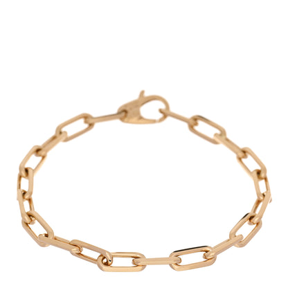 Cartier 18K Yellow Gold Santos de Cartier Link Chain Bracelet 1 of 5