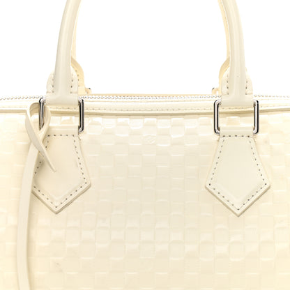 Louis Vuitton Damier Facette Speedy Cube MM Creme 7 of 9