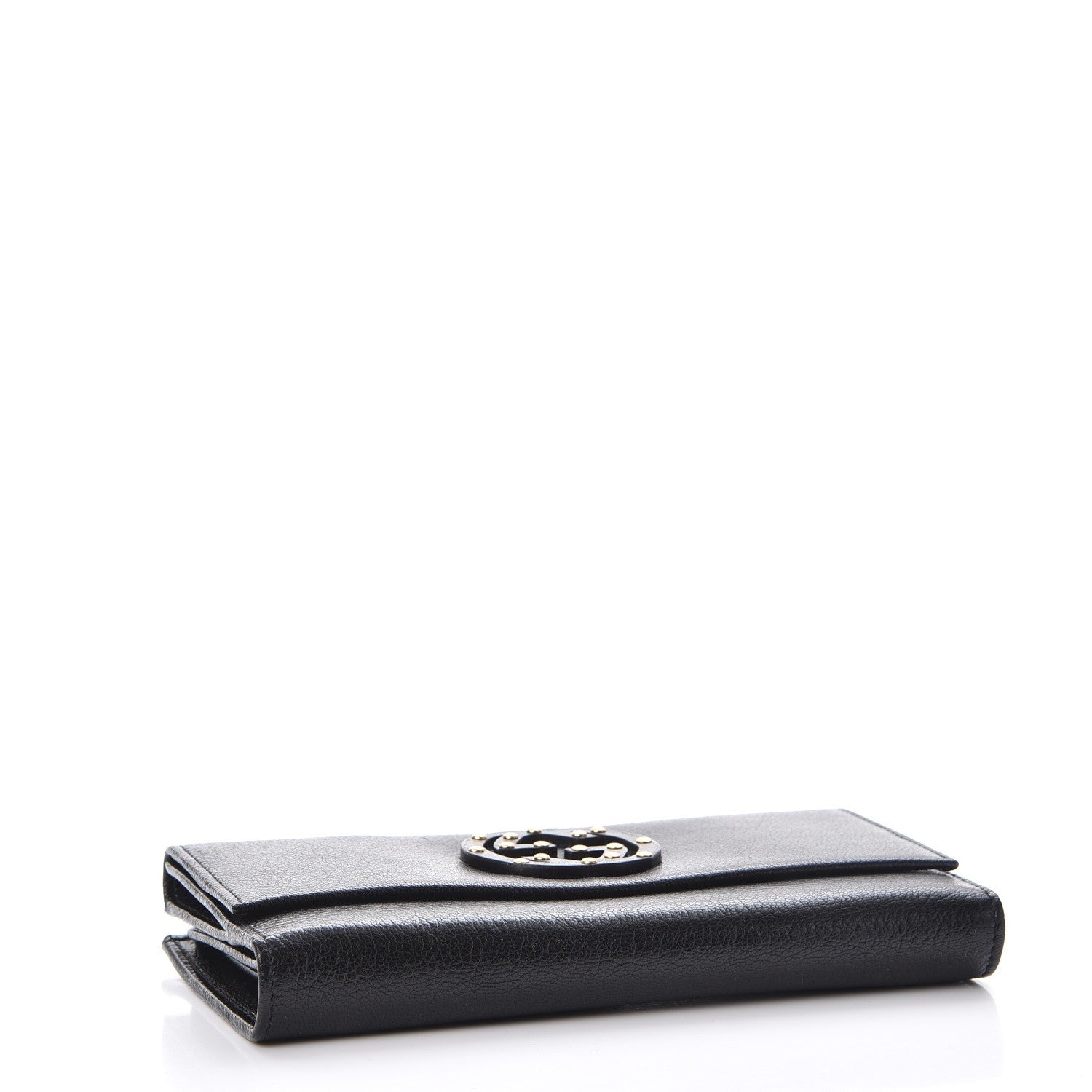Gucci Calfskin Blondie Continental Wallet Black 4 of 9