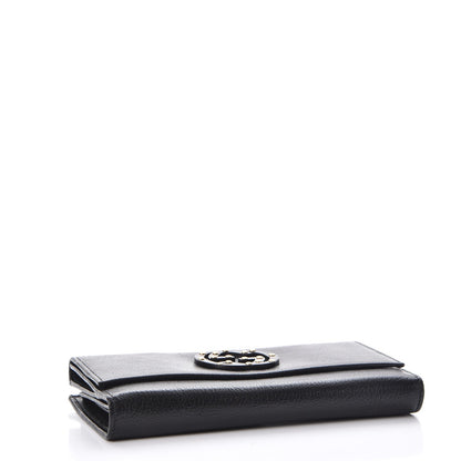 Gucci Calfskin Blondie Continental Wallet Black 4 of 9