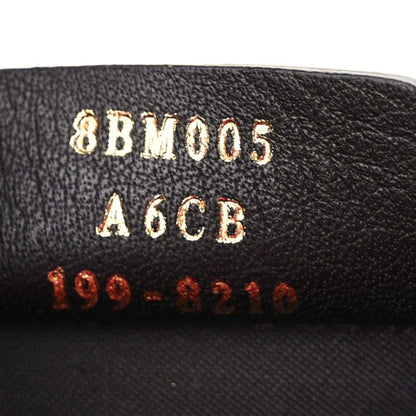 Fendi Vitello Cruise F is Fendi Bi-Color FF 1974 Embossed Envelope Belt Bag Maya Black Fragola 12 of 15