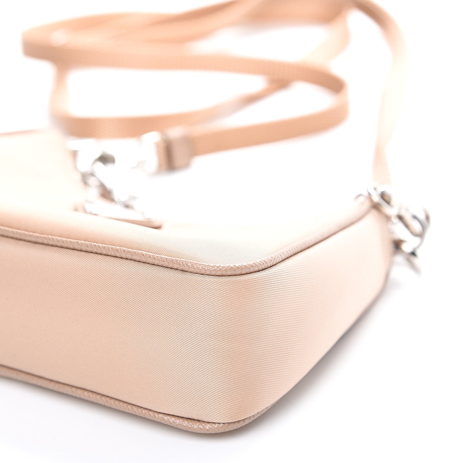 Prada Tessuto Nylon Saffiano Mini Re-Edition 2000 Shoulder Bag Cammeo 8 of 9