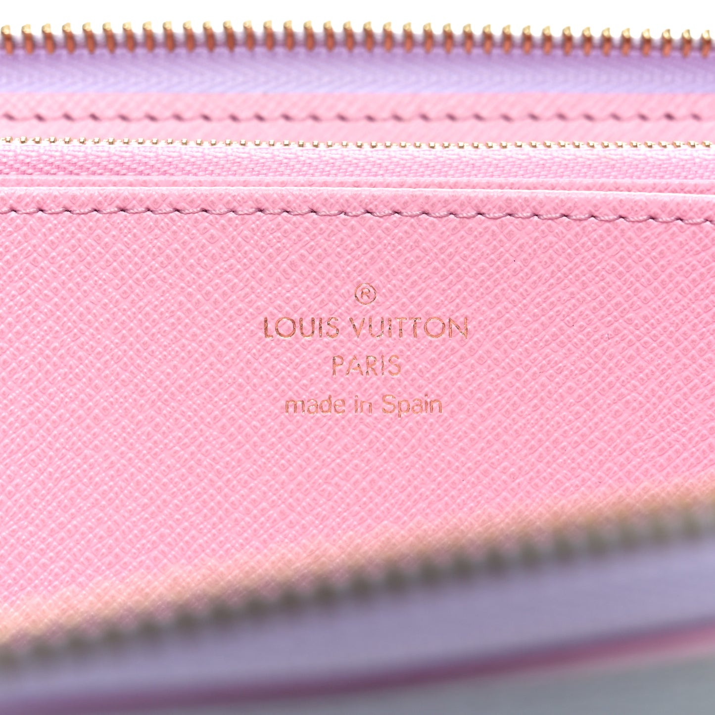 Monogram Giant Spring In The City Zippy Wallet Sunrise Pastel