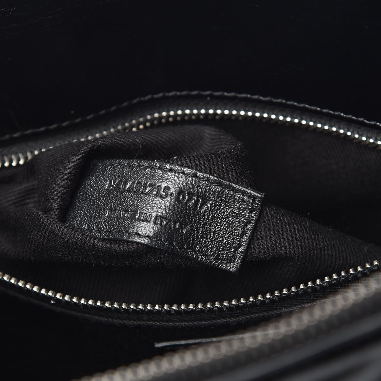Glace Calfskin Baby Souple Sac De Jour Black