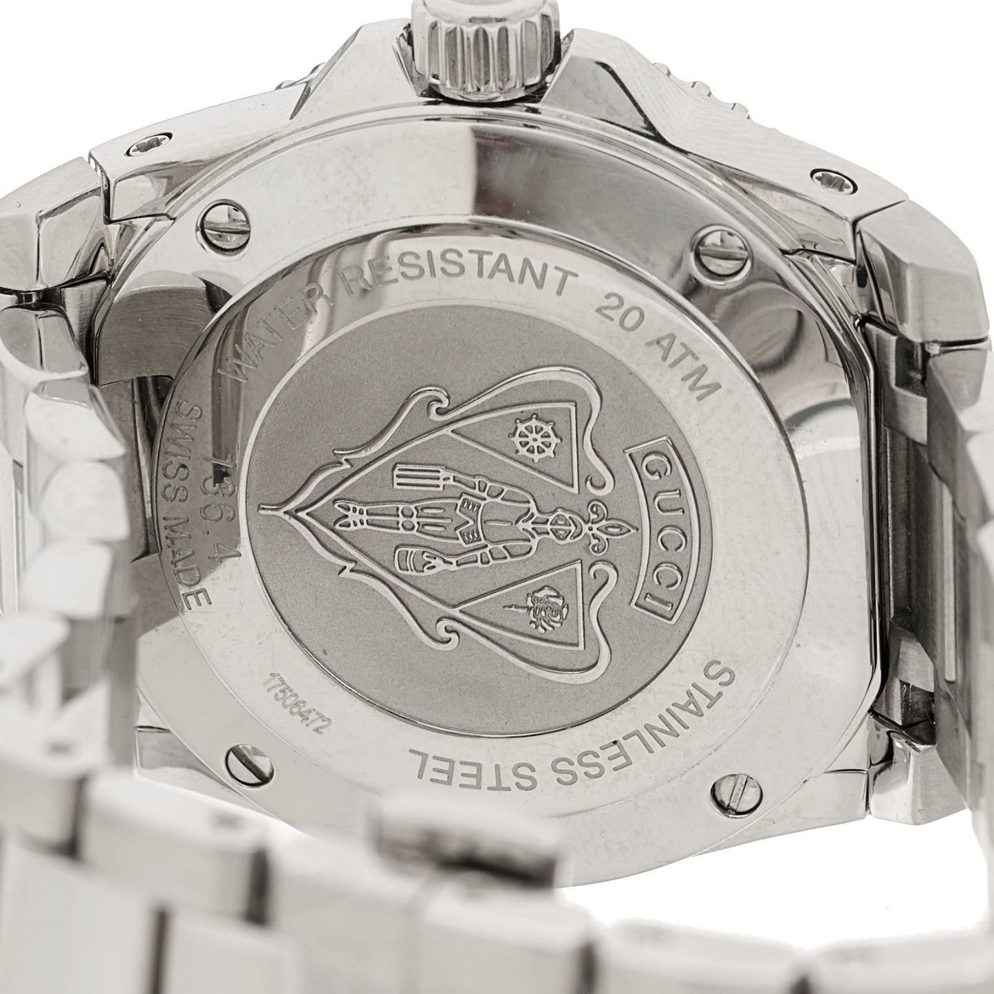 Stainless Steel 32mm Dive Quartz Watch White