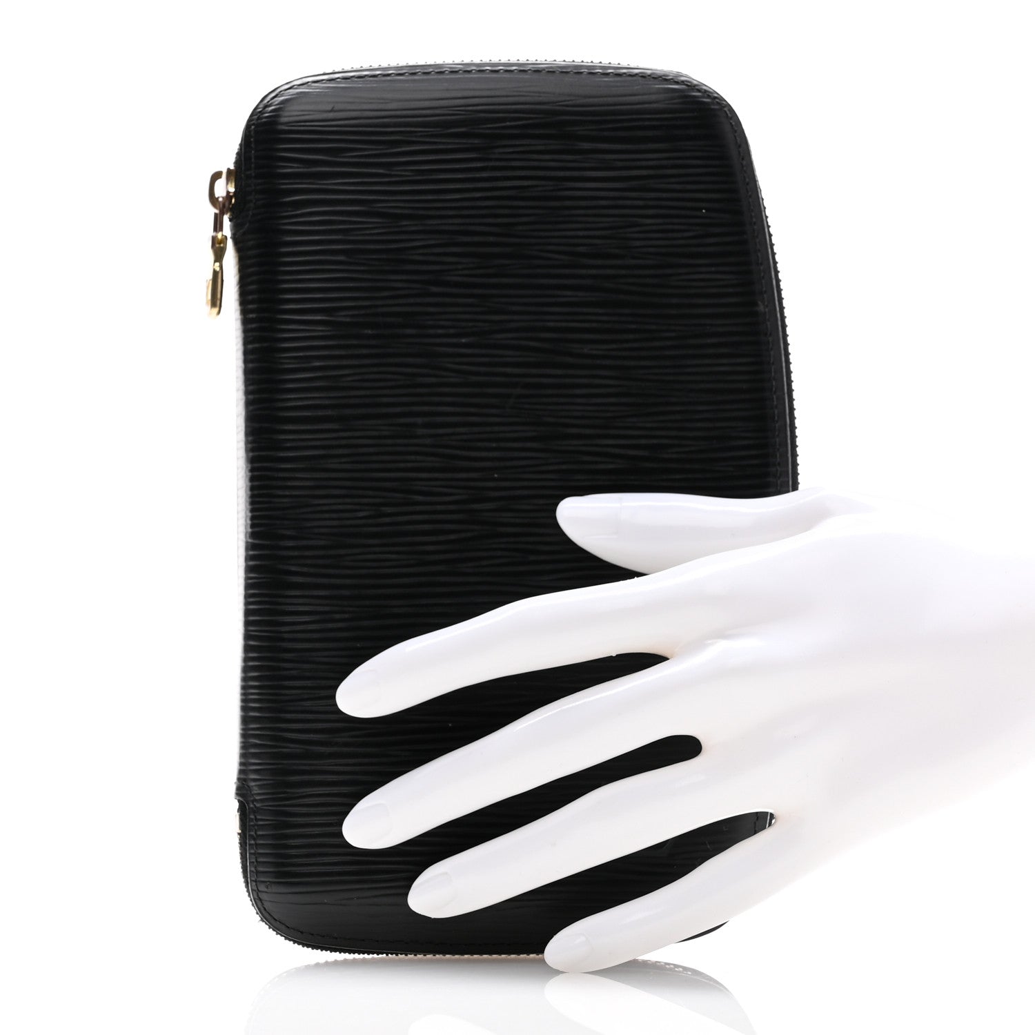 Louis Vuitton Epi Geode Organizer Zippy Wallet Black 2 of 10