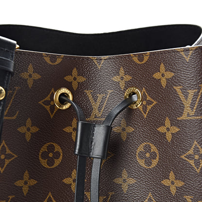 Louis Vuitton Monogram Neonoe MM Black 7 of 9