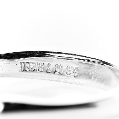 Tiffany Sterling Silver Elsa Peretti Open Heart Ring 54 7 5 of 6