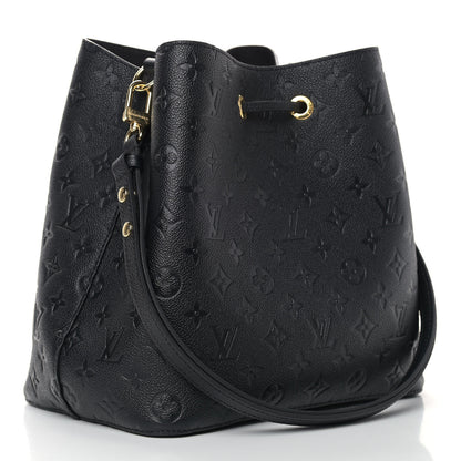 Louis Vuitton Empreinte Neonoe MM Black 3 of 9