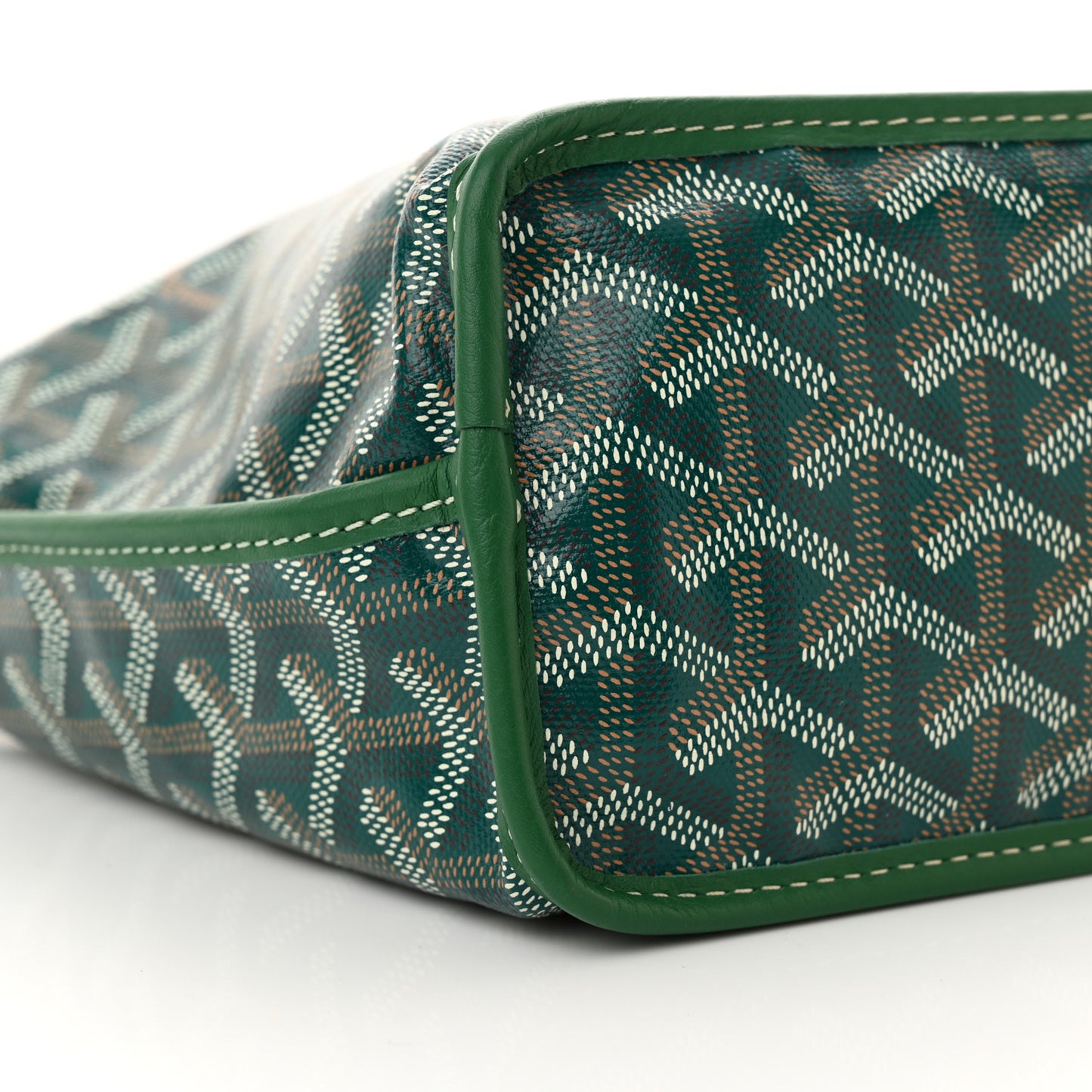 Goyardine Reversible Mini Anjou Green
