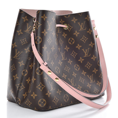 Louis Vuitton Monogram Neonoe MM Rose Poudre 3 of 18