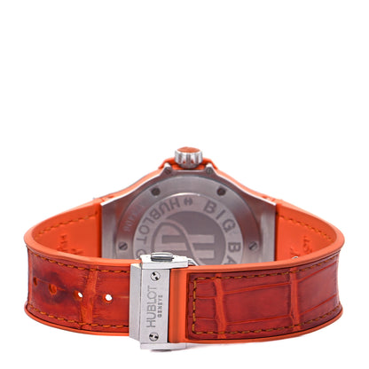 Hublot Stainless Steel Alligator Orange Sapphire 38mm Big Bang Tutti Fruitti Quartz Watch 361.SO.6010.LR.1906 3 of 4