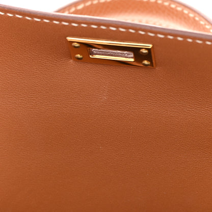 Hermes Epsom Mini Kelly Sellier 20 Gold 11 of 16