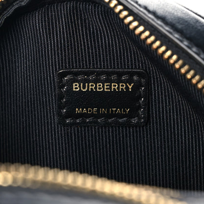 Burberry E-Canvas Calfskin Icon Stripe Louise Bag Archive Beige 6 of 9