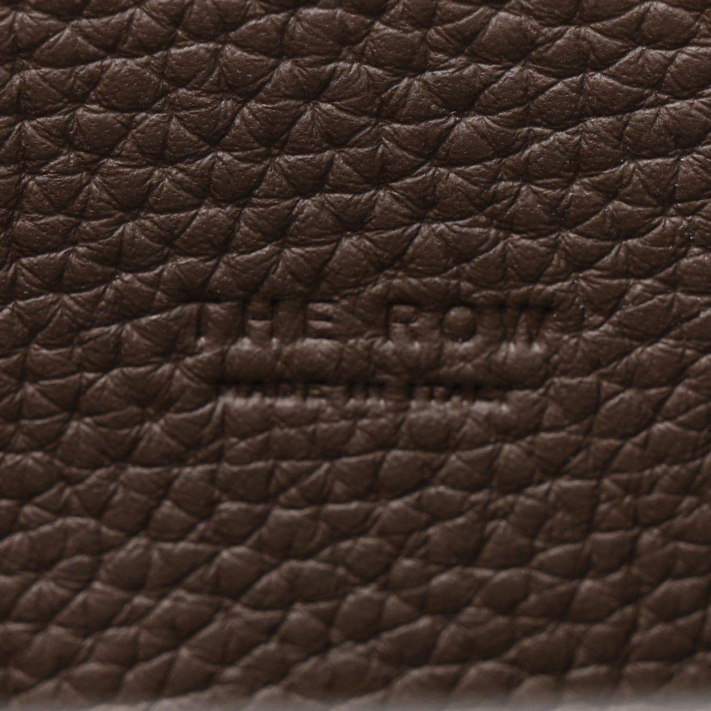 Matte Grained Calfskin Soft Margaux 12 Deep Brown
