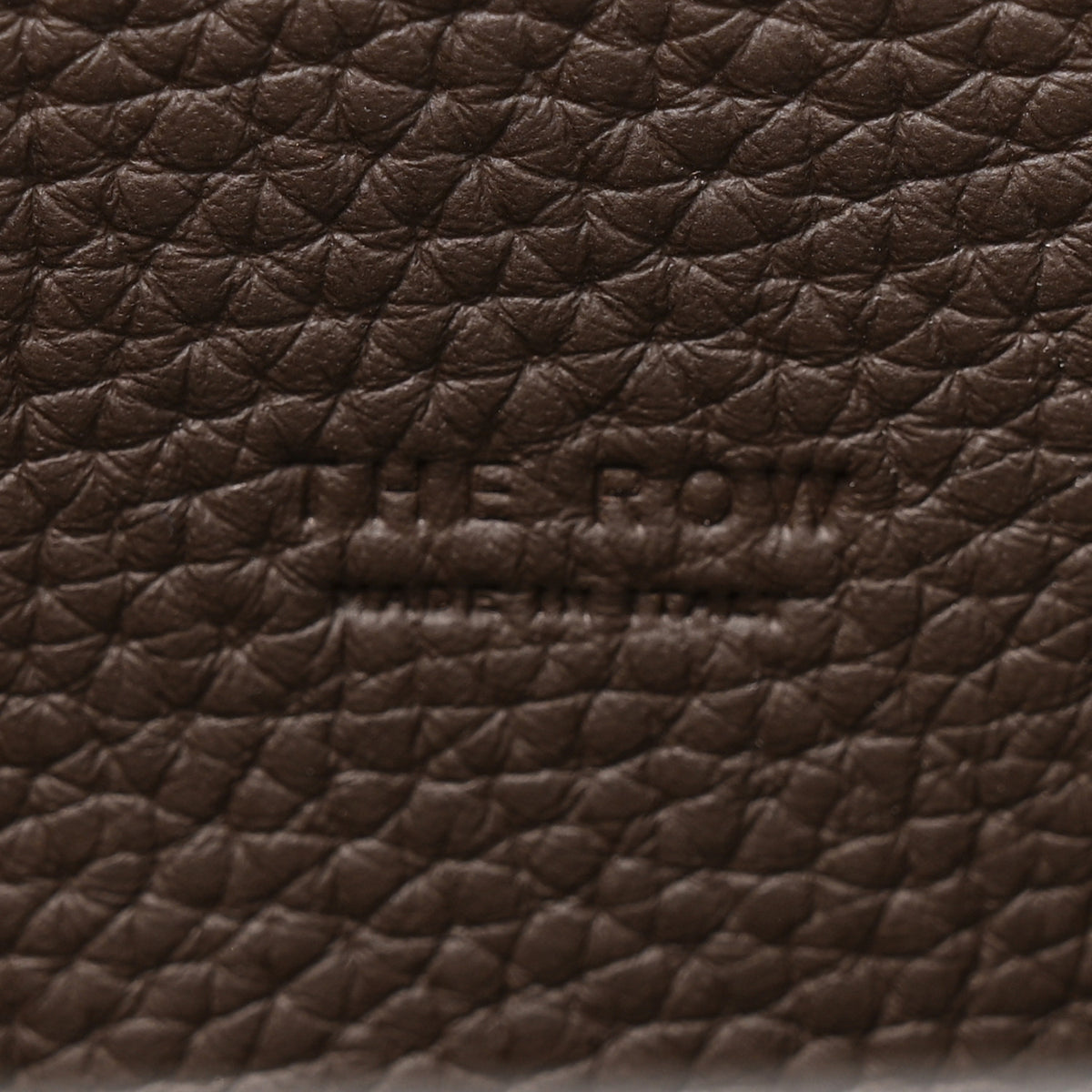 Matte Grained Calfskin Soft Margaux 12 Deep Brown
