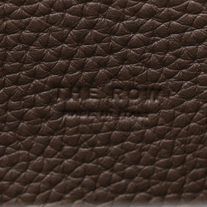 The Row Matte Grained Calfskin Soft Margaux 12 Deep Brown 6 of 9