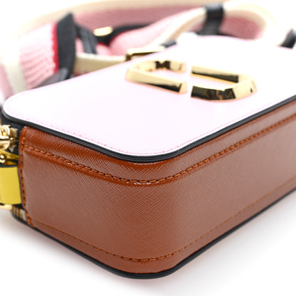 Marc Jacobs Saffiano Small Snapshot Camera Bag Blush Multicolor 8 of 9