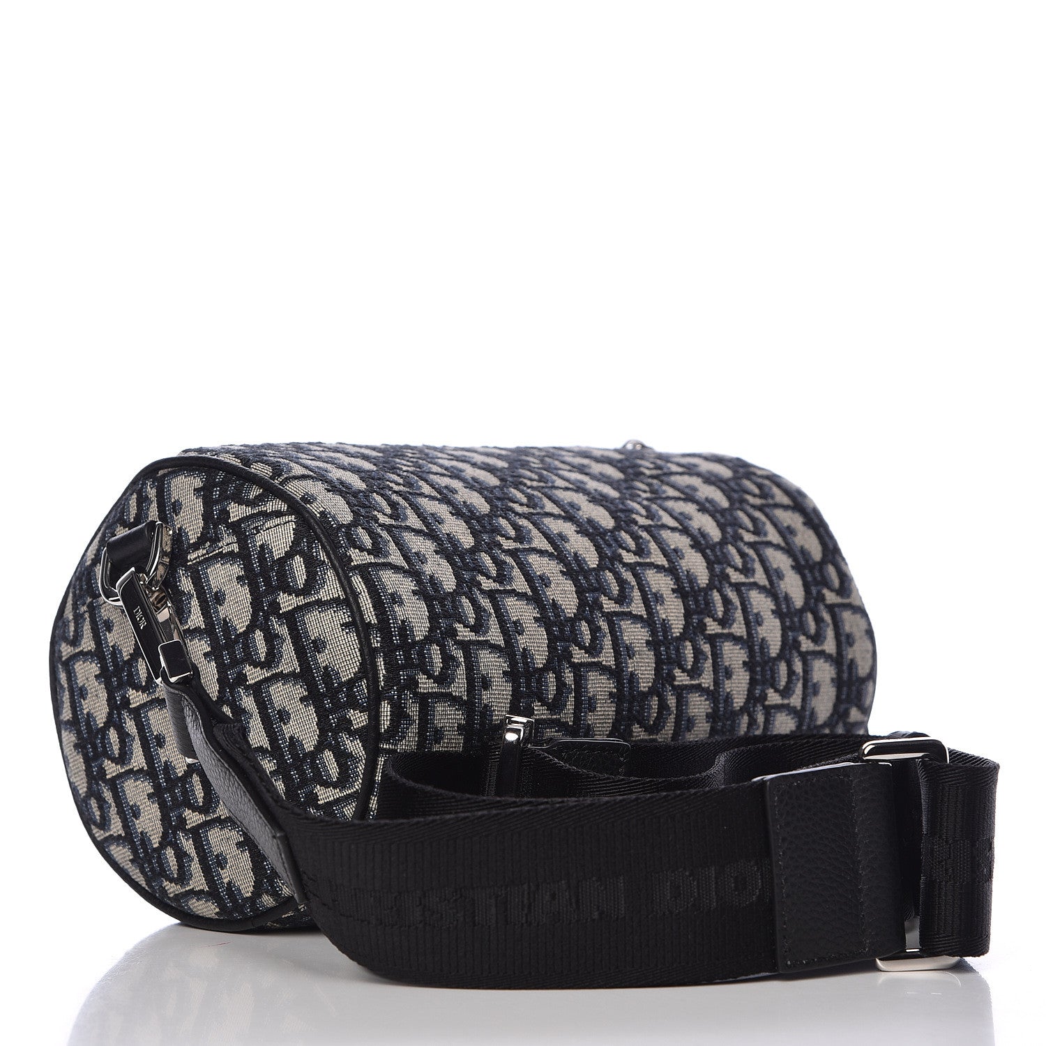 Christian Dior Oblique Roller Messenger Bag Blue 3 of 9