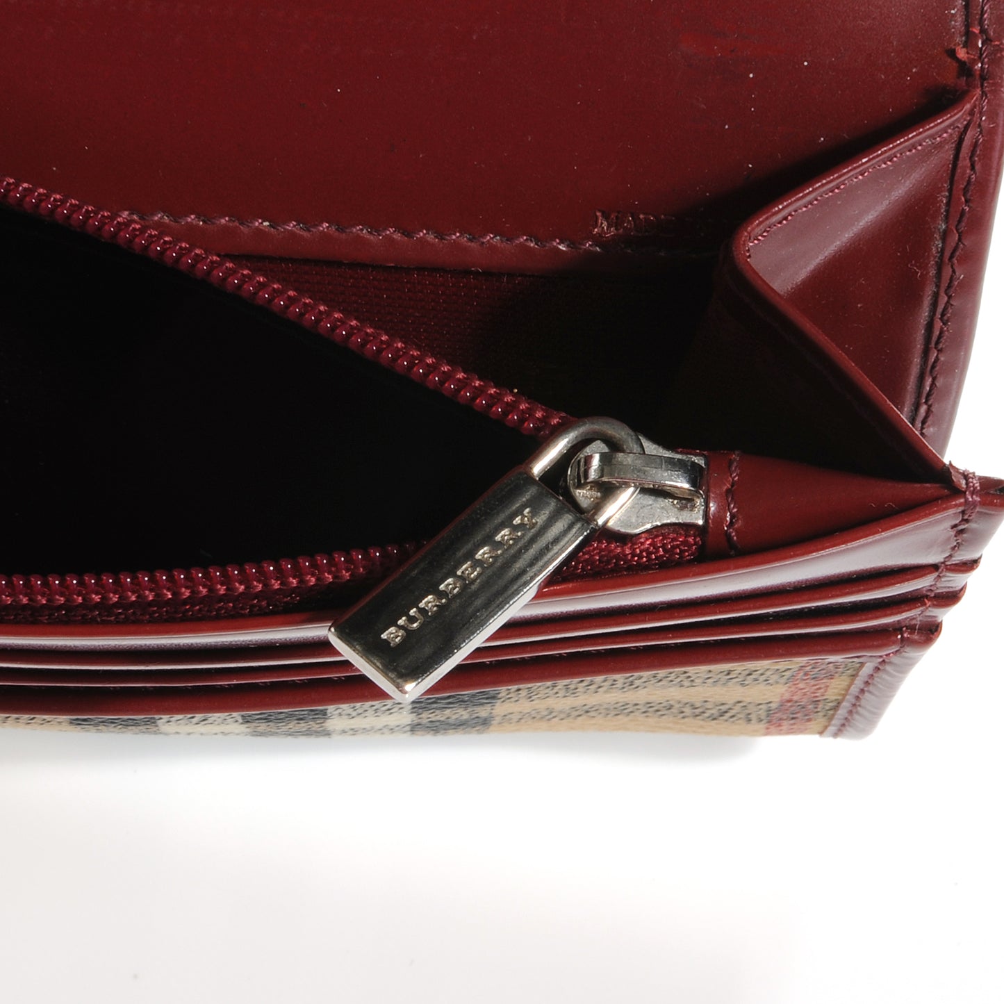 Haymarket Check Continental Wallet