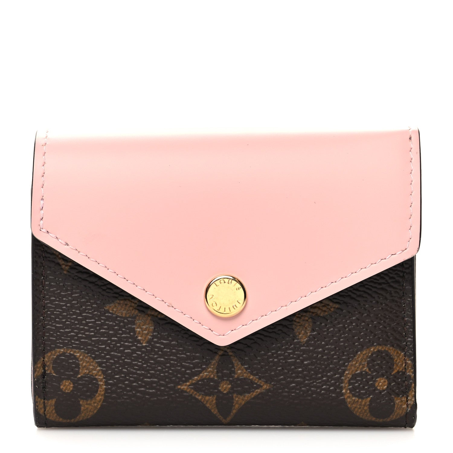 Louis Vuitton Monogram Zoe Wallet Rose Ballerine 1 of 8