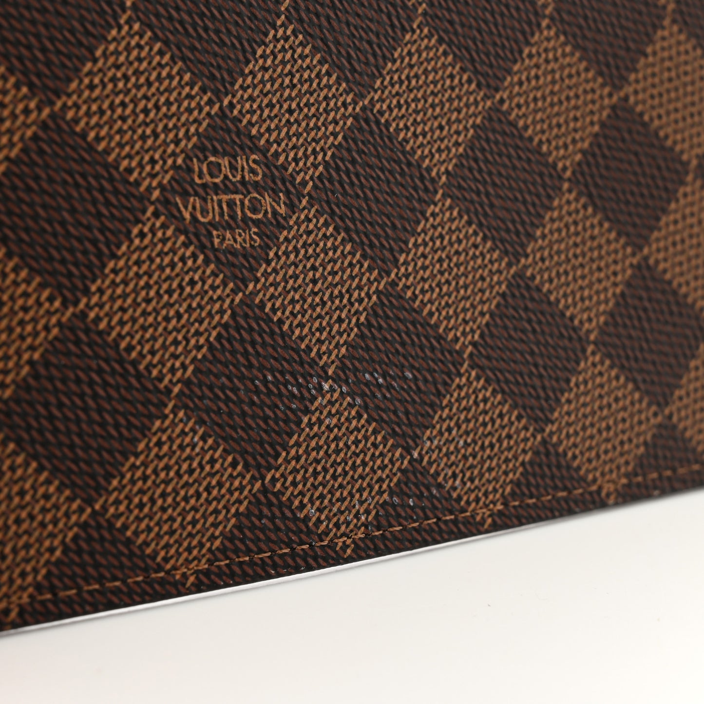 Damier Ebene Felicie Chain Wallet Zippered Insert
