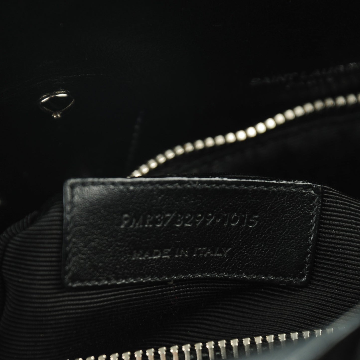 Grained Calfskin Small Sac De Jour Black