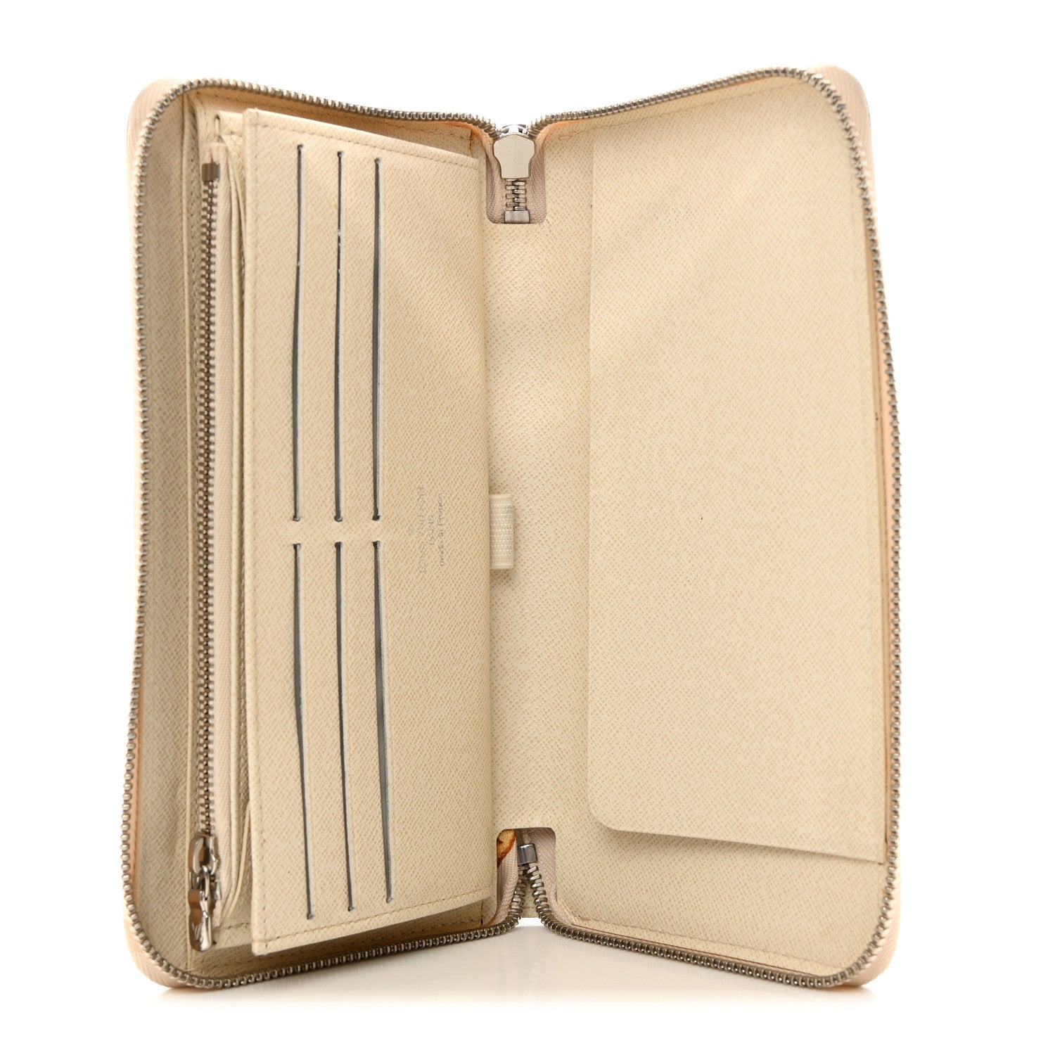 Louis Vuitton Epi Zippy Organizer Wallet Ivory 5 of 11