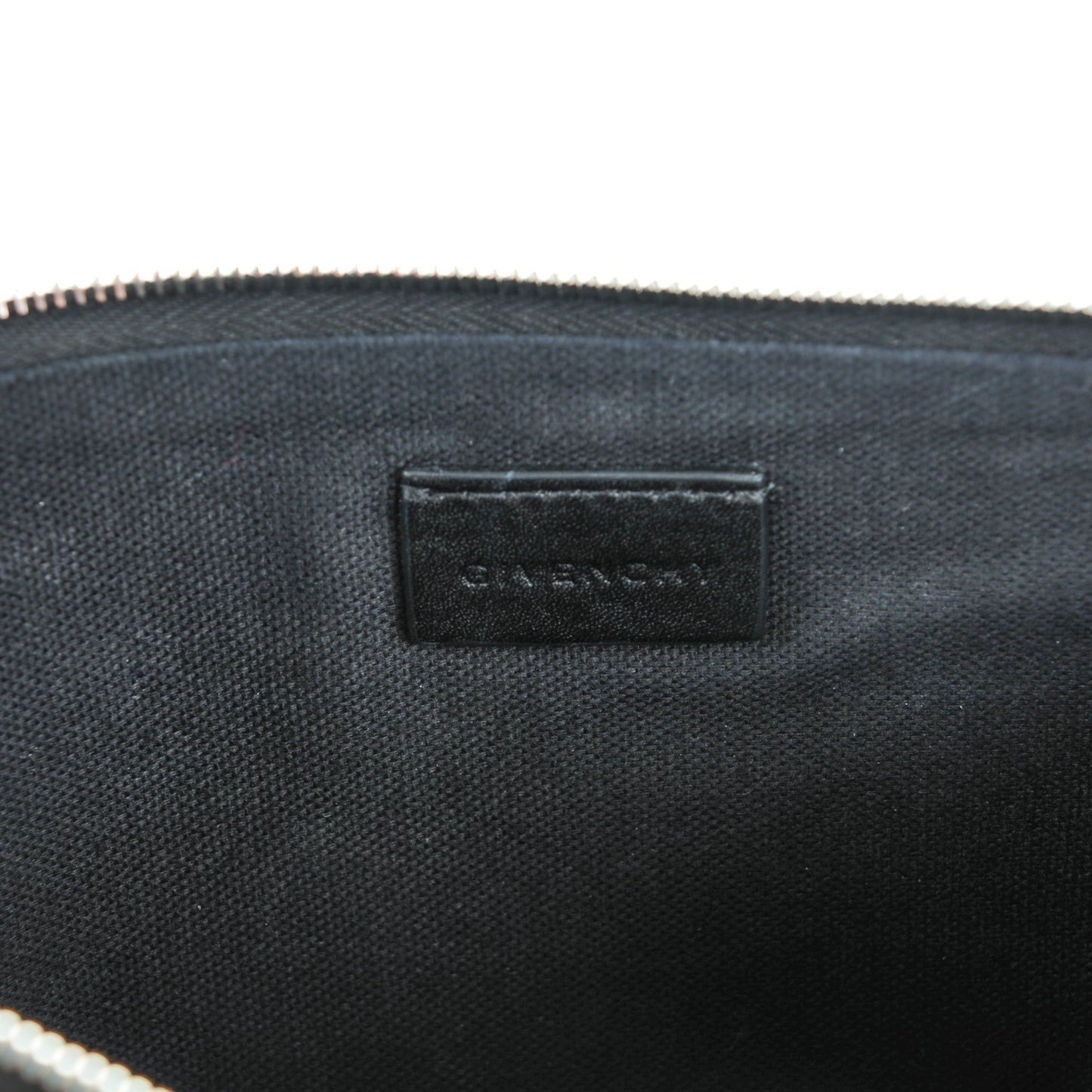 Calfskin I Feel Love Medium Pouch Black