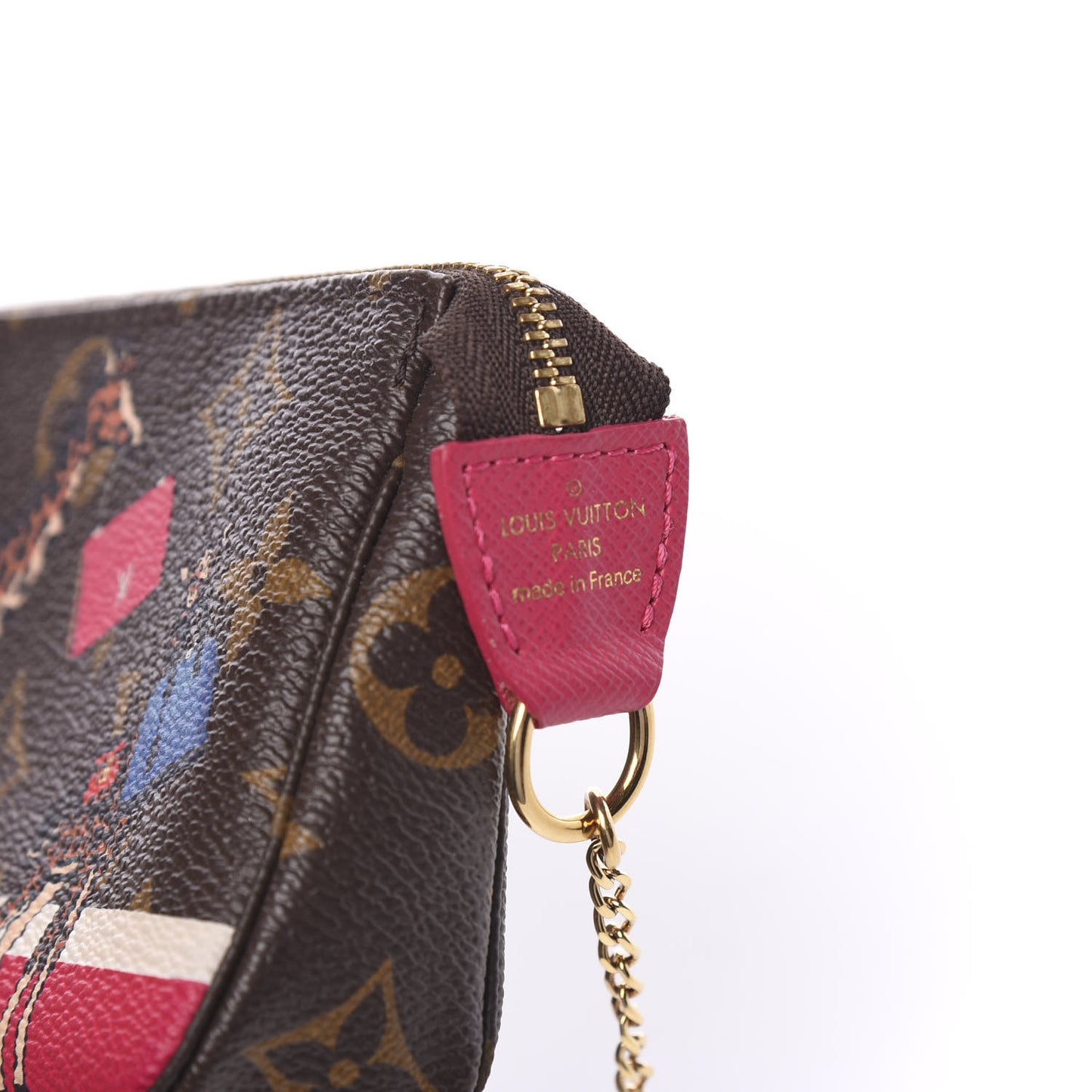 Monogram 2017 Christmas Animation Mini Pochette Accessories