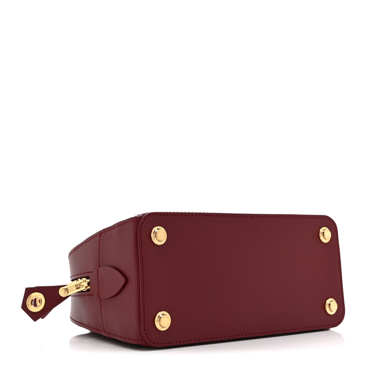 Louis Vuitton Lambskin Malletage Mini Dora Carmine 4 of 10