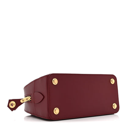 Louis Vuitton Lambskin Malletage Mini Dora Carmine 4 of 10