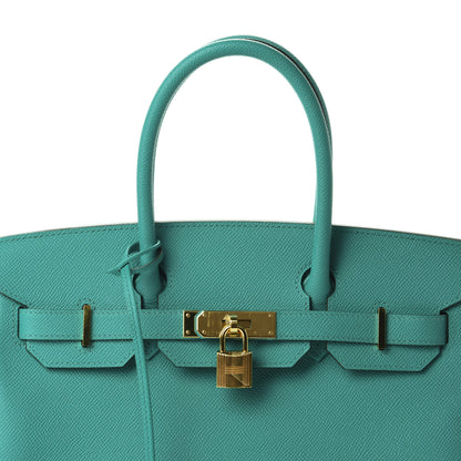 Hermes Epsom Birkin 30 Vert Verone 10 of 11