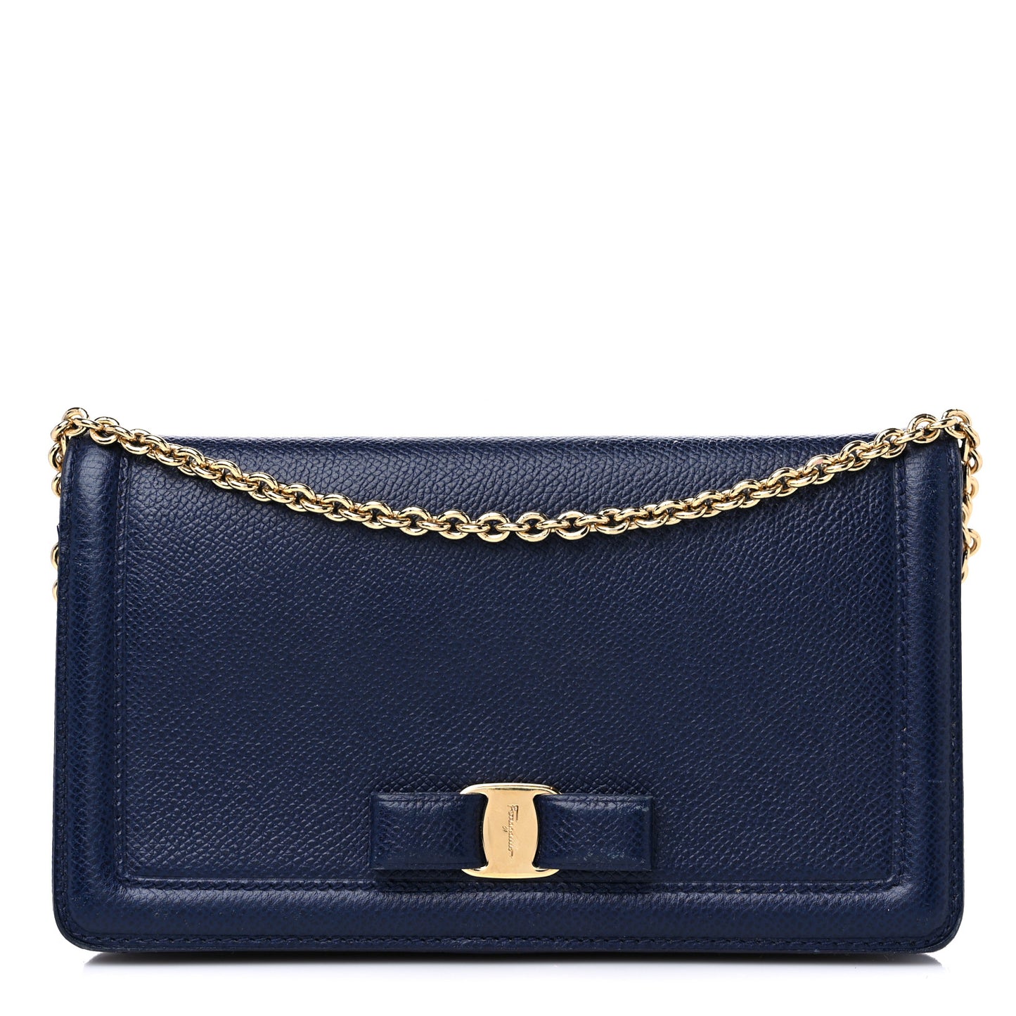 Vera Bow Wallet On Chain Blue