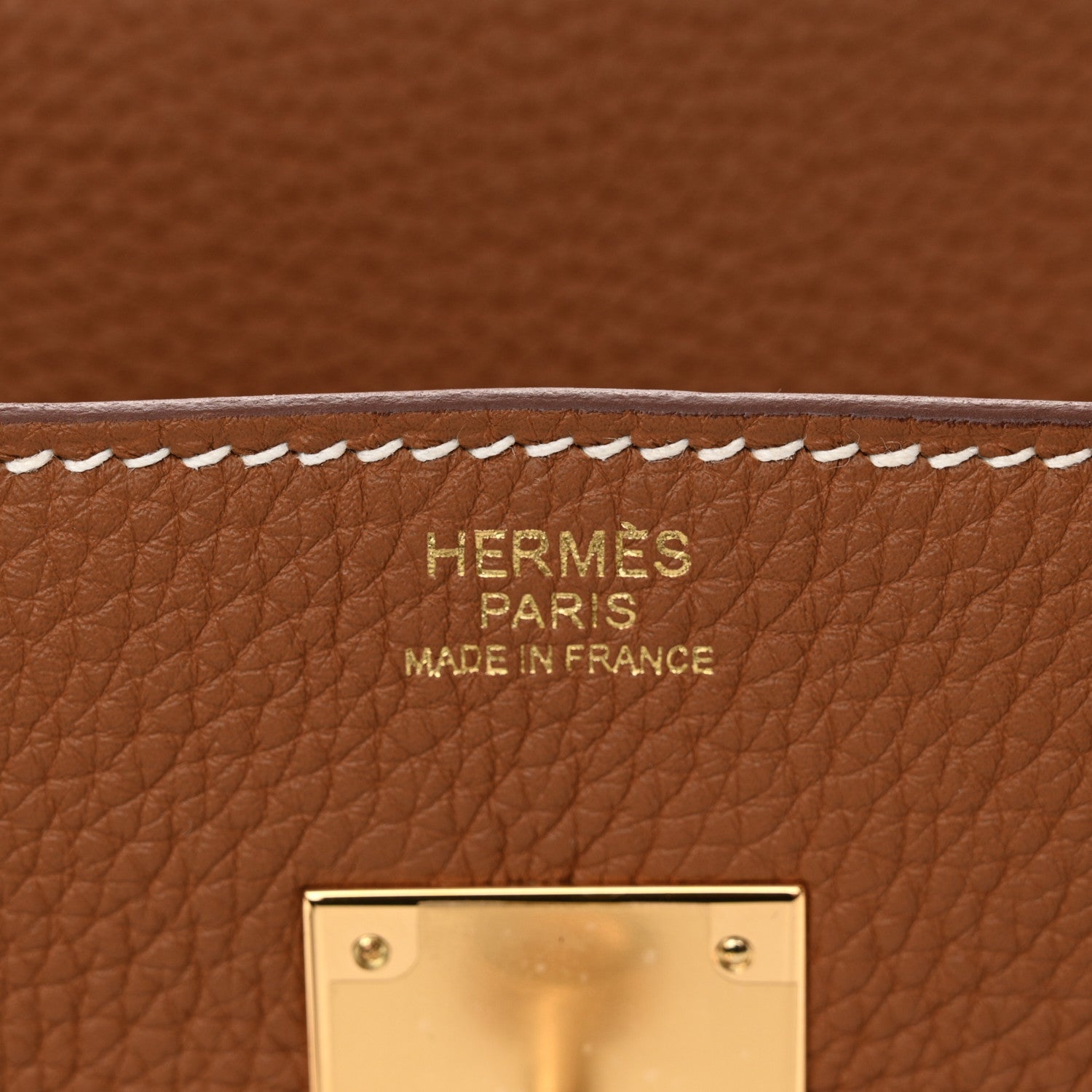 Hermes Togo Birkin 30 Gold 7 of 11
