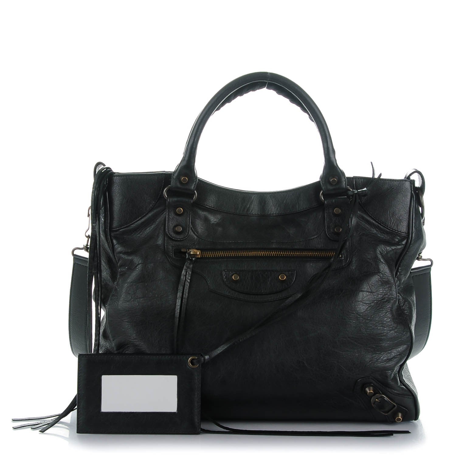 Balenciaga Agneau Classic Hardware Velo Black 1 of 7