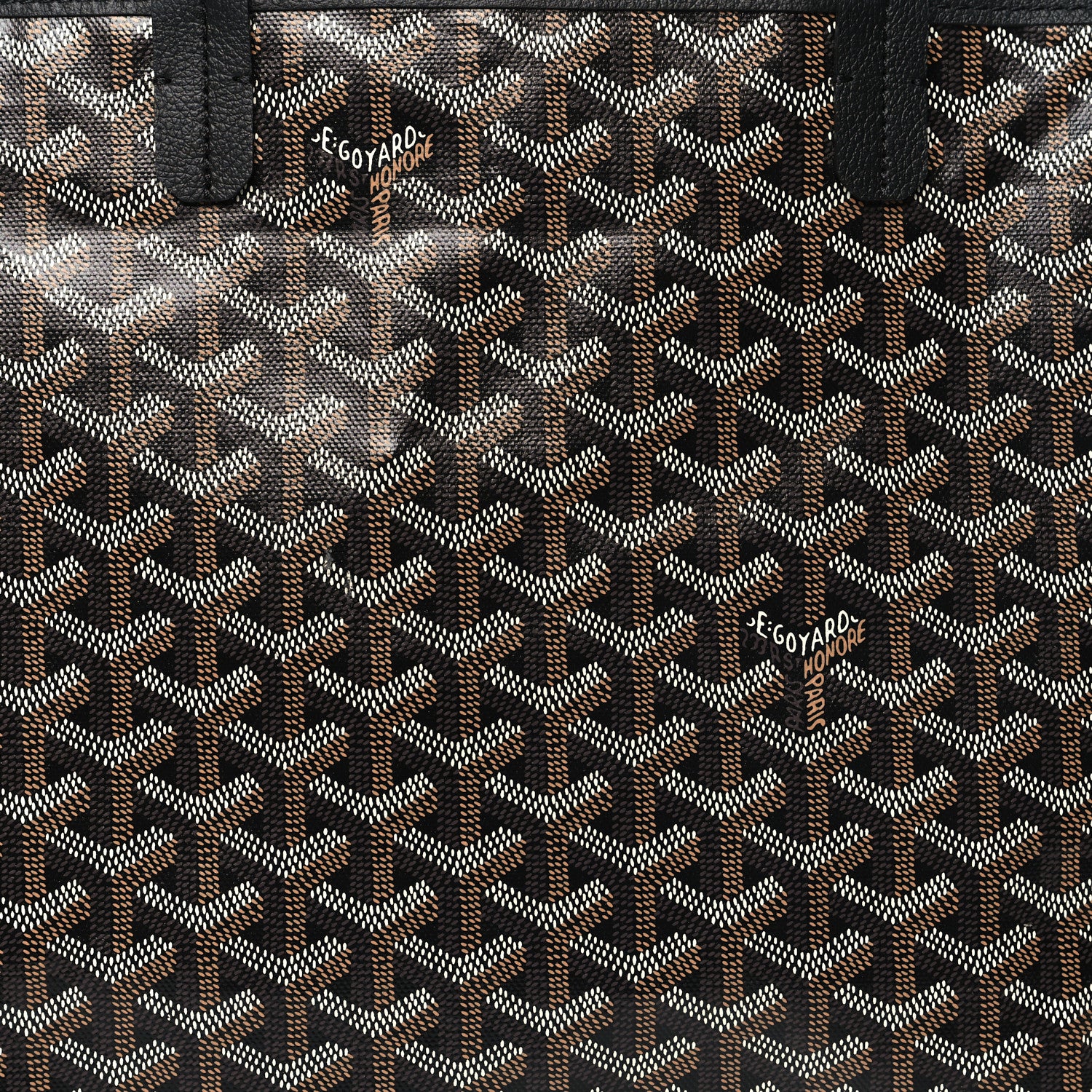 Goyard Goyardine Saint Louis PM Black 8 of 10