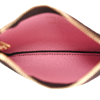 Louis Vuitton Monogram 2022 Christmas Animation Paris Key Pouch Pink 5 of 8