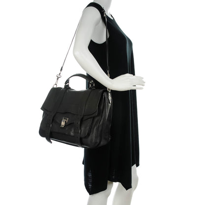 Proenza Schouler Lambskin Large PS1 Satchel Pepe 2 of 8