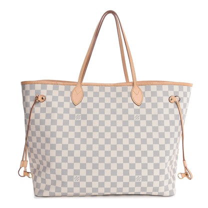 Louis Vuitton Damier Azur Neo Neverfull GM Rose Ballerine 1 of 8