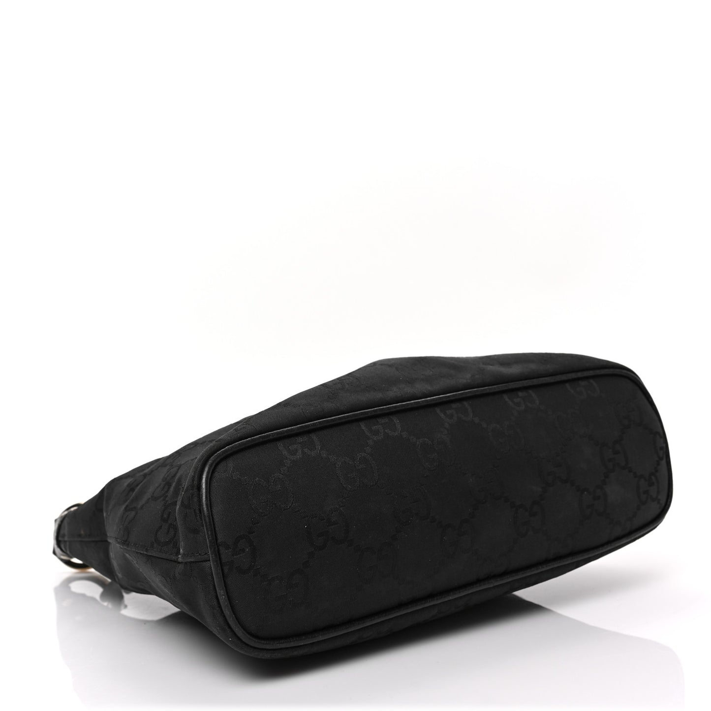 Nylon Monogram Small Hobo Black